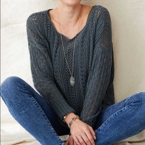 •Maurices Green Chenille Sweater•